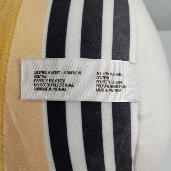 Barbie Cuutopia Felt Sunglasses Chevron Swimsuit 10 in. Squish Plush Toy Mattel - Picture 13 of 16